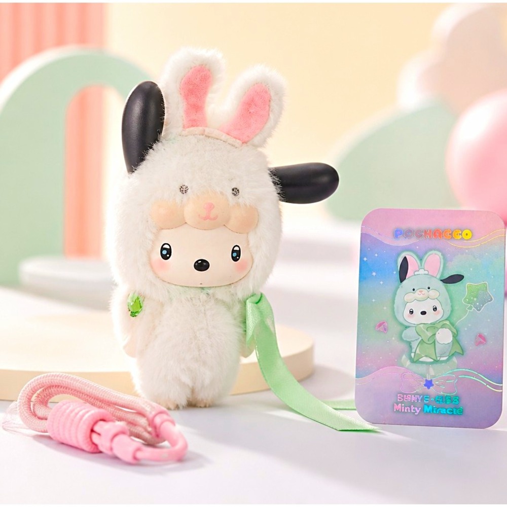 Sanrio Pochacco Diamond Bunny Baby Plush Blind Box Figure by TOP TOY